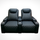 ObsidianCrest Diamond Recliner Pair